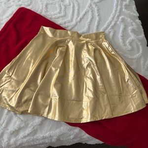 Gold Skirt